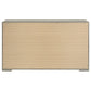 Ives 6-drawer Dresser Cabinet Grey High Gloss