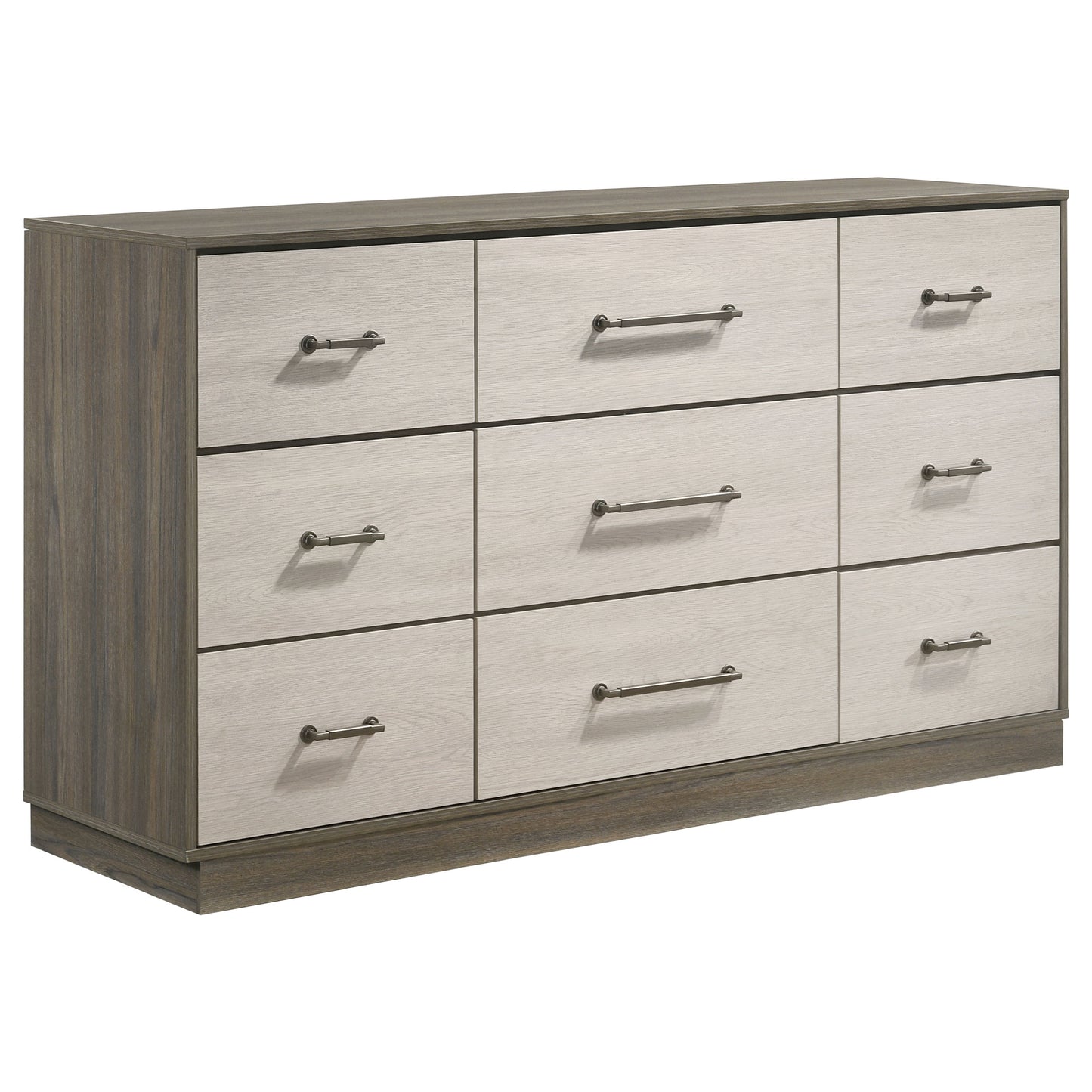 Fenwick 4-piece California King Bedroom Set Grey Oak