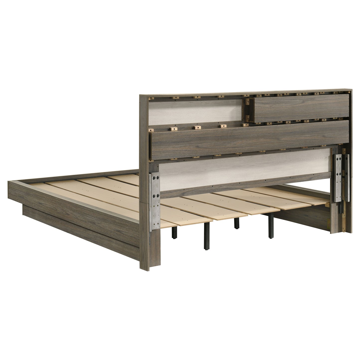 Fenwick 5-piece California King Bedroom Set Grey Oak