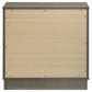 Fenwick 2-drawer Nightstand Bedside Table Grey Oak
