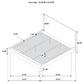 Glenwood 48-inch Eastern King Platform Panel Bed Warm Brown