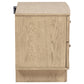 Kailani 2-drawer Nightstand Bedside Table Beige Oak