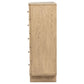Kailani 5-drawer Bedroom Chest of Drawers Beige Oak