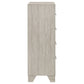 Trenton 4-drawer Bedroom Chest of Drawers Rustic Cream