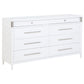 Gracemont 5-piece California King Bedroom Set White