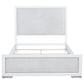Gracemont 57-inch Queen Panel Bed Grey and White