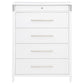 Gracemont 5-drawer Bedroom Chest of Drawers White