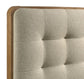 Robyn Wood Twin Platform Bed Light Ash