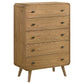 Robyn 5-piece Twin Bedroom Set Light Ash