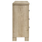 Oakglen 6-drawer Bedroom Dresser Weathered Oak