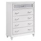Barzini 5-piece Queen Bedroom Set White