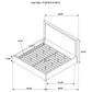 Lawson 54-inch Upholstered Eastern King Platform Bed Mushroom