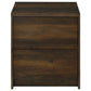 Westpark 2-drawer Nightstand LED Lights and USB Dark Pine