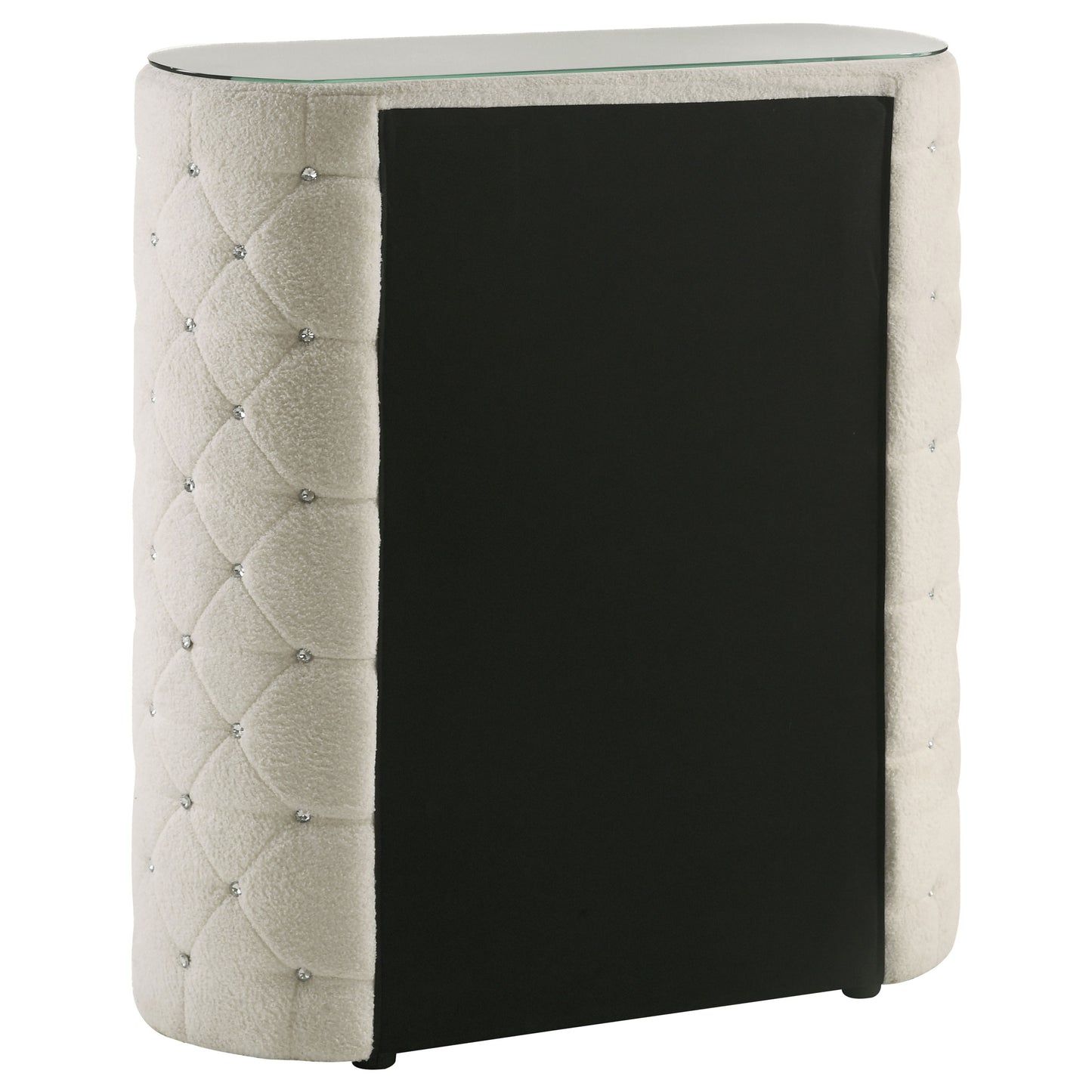 Sonya 5-piece Upholstered Queen Bedroom Set Ivory