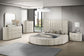 Sonya 6-drawer Upholstered Bedroom Dresser with Mirror Ivory