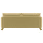 Corliss Upholstered Curved Track Arm Sofa Camel