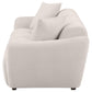 Destino Chenille Upholstered Splayed Arm Sofa Greige