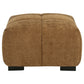 Octavia Tufted Upholstered Rectangular Ottoman Amber