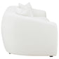 Isabella Faux Sheepskin Upholstered Sofa Natural