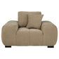 Octavia Tufted Upholstered Accent Chair Camel