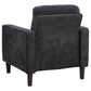 Bowen II 3-piece Upholstered Track Arm Sofa Set Steel Grey