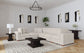 Lakeview Upholstered Armless Chair Ivory