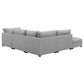 Cambria 5-piece Upholstered Modular Sectional Sofa Grey
