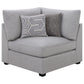 Cambria 6-piece Upholstered Modular Sectional Sofa Grey