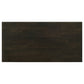 Rachelle 3-piece Rectangular Coffee Table Set Deep Merlot