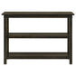 Rachelle 2-shelf Wood Entryway Console Table Deep Merlot