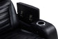 Zuma Dual Power Reclining Loveseat with Bluetooth and Storage Black