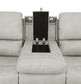 Brickston 2-piece Triple Power Reclining Sofa Set Grey