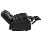Camila 3-piece Upholstered Reclining Sofa Set Black