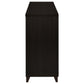 Lewes 2-door Engineered Wood 60-inch TV Stand Cappuccino