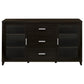 Lewes 4-piece 60-inch TV Entertainment Center Cappuccino