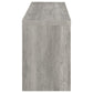 Burke 3-piece 59-inch TV Entertainment Center Grey Driftwood