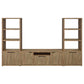 Tabby 3-Piece Entertainment Center for a TV up to 65 Inches Mango