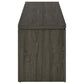 Elkton 2-drawer Engineered Wood 59-inch TV Stand Weathered Grey