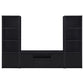 Winfield 3-piece Entertainment Center 60-inch TV Stand Black