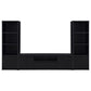 Winfield 78-inch 2-door TV Stand Media Console Black