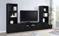 Winfield 3-shelf Media Tower Entertainment Pier Black