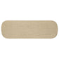 Kailani Coastal Sofa Console Table with Shelf Beige Oak