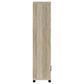 Sachin 3-shelf Engineered Wood Media Tower Distressed Pine