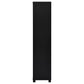 Jupiter 3-shelf Engineered Wood Media Tower Black