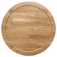 Camillo 2-piece Round Coffee and End Table Set Maple