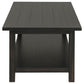 Payne 2-piece Coffee and 1-drawer End Table Set Java