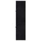 Denison 67-inch 2-door Media Tower Storage Cabinet Black