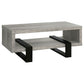 Dinard Engineered Wood Cocktail Coffee Table Grey Driftwood