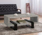 Dinard Engineered Wood Cocktail Coffee Table Grey Driftwood