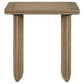 Adina 3-piece Wood Coffee Table Set Distressed Light Brown